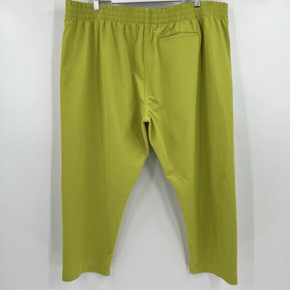 Outdoor Voices Rectrek Pants Green Apple Pull On Cropped Women’s Size XXXL NWT - Picture 5 of 9